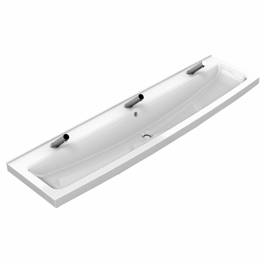 3-Person Miranit Resin-Bonded Wash Trough - 1800mm
